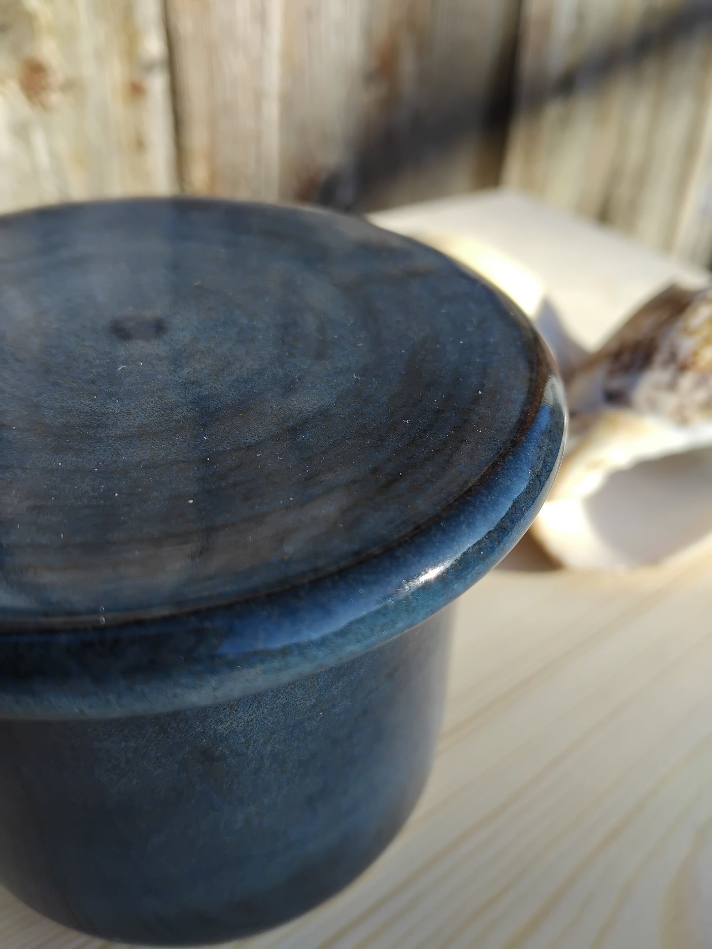 Deep Blue Butter Bell